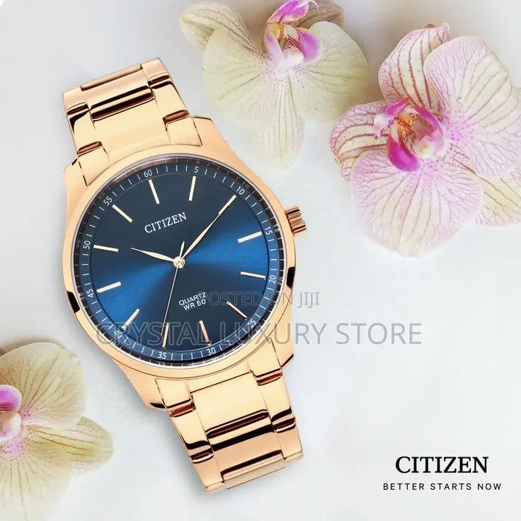High Quality Luxury Citizen Chain Strap Wristwatch