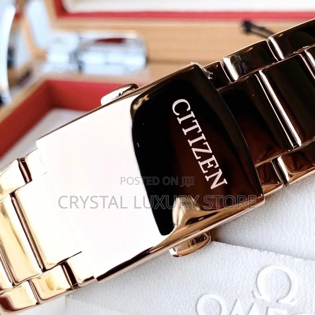 High Quality Luxury Citizen Chain Strap Wristwatch