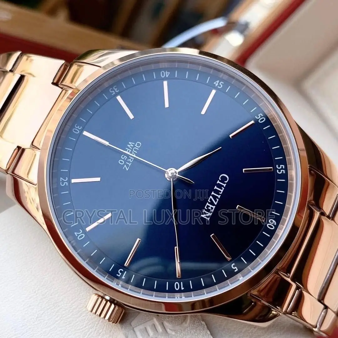 High Quality Luxury Citizen Chain Strap Wristwatch