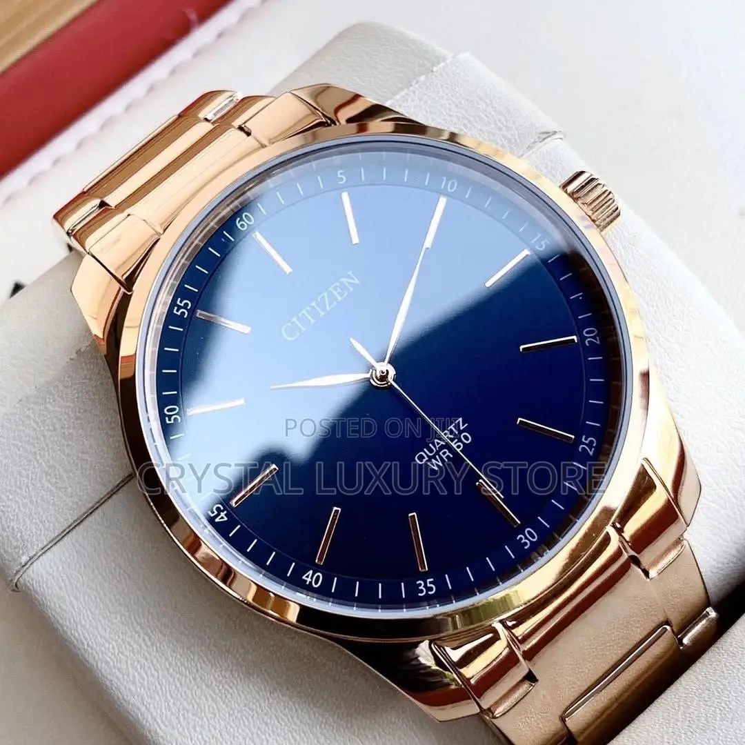 High Quality Luxury Citizen Chain Strap Wristwatch