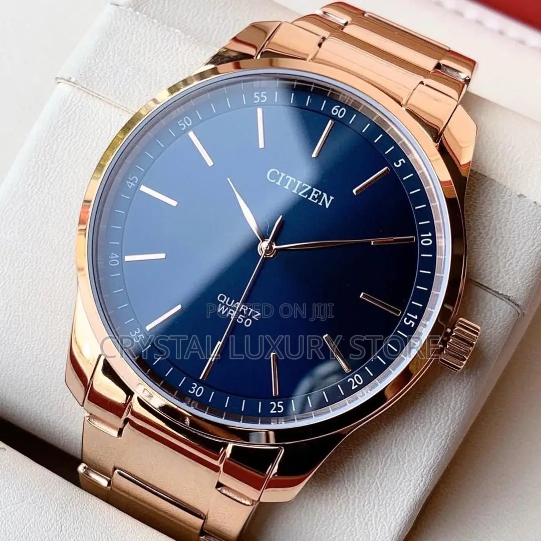 High Quality Luxury Citizen Chain Strap Wristwatch