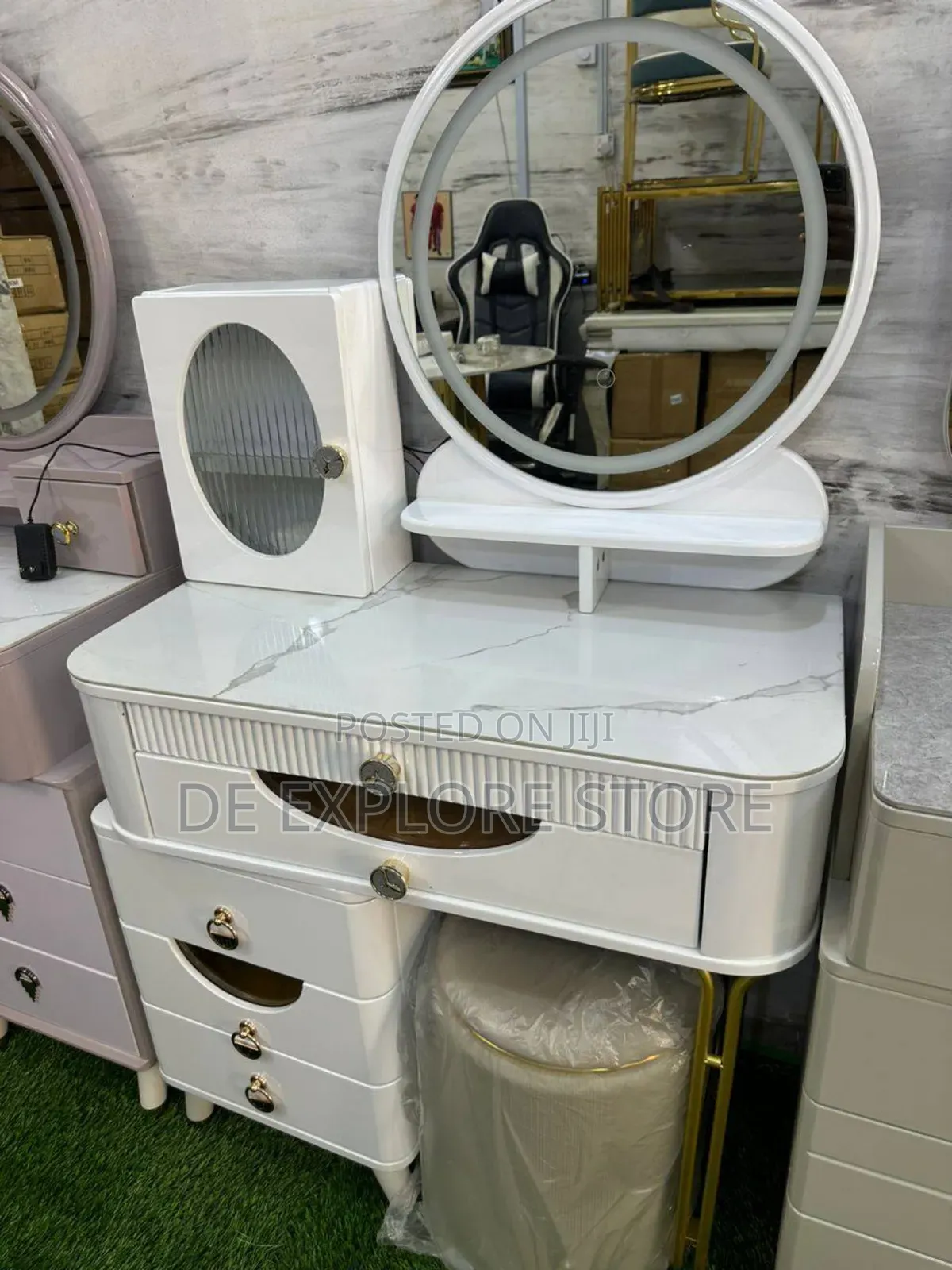 Imported Dresser With Mirror