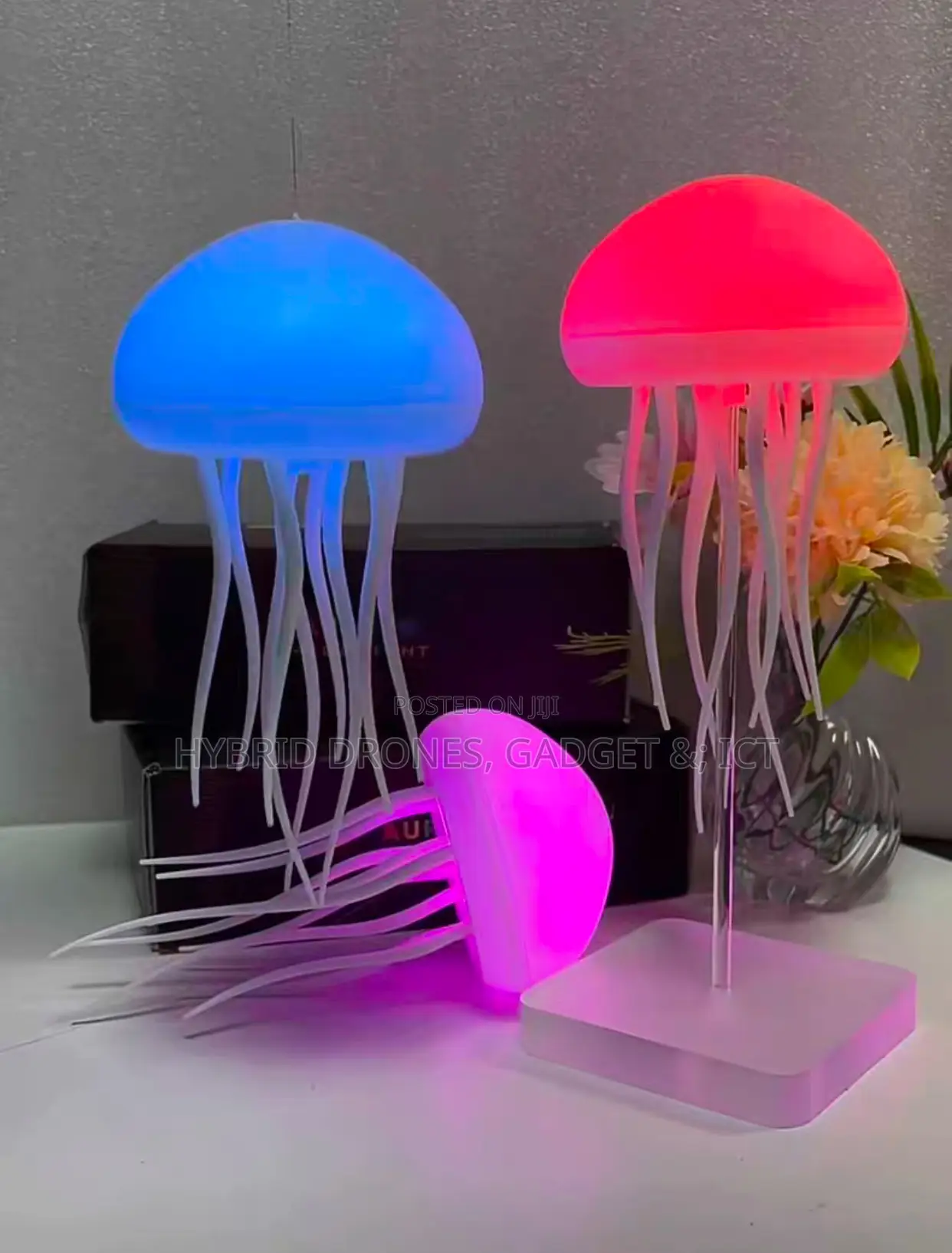 Jello Fish Lamp for Home Decoration Asthetic
