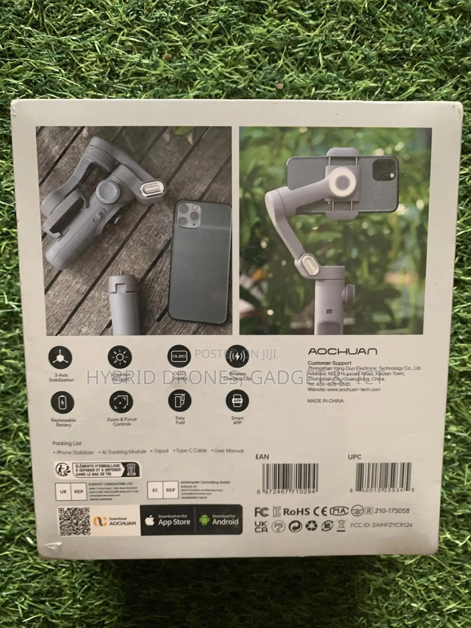 Smart X Pro Ai Face Tracking Mobile Gimbal for iPhone