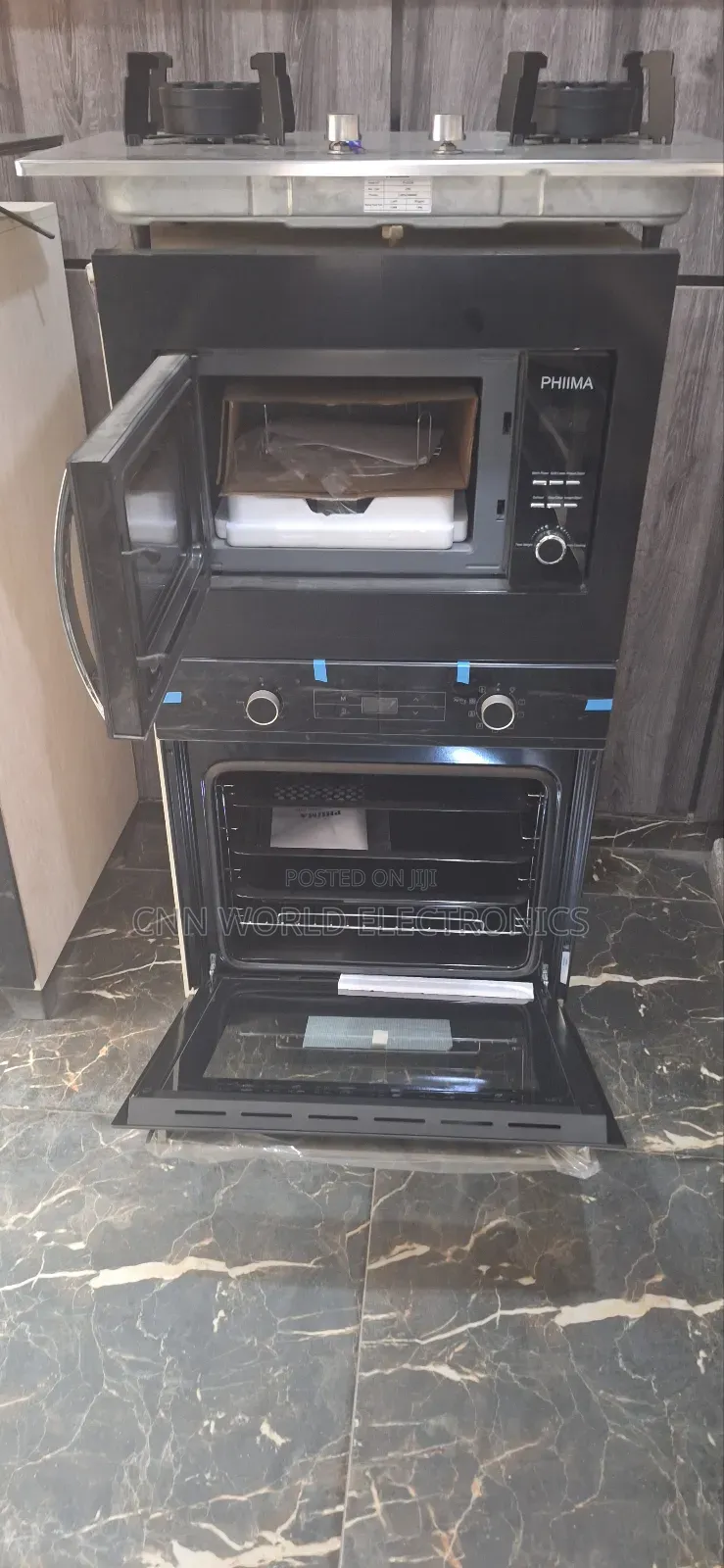 Original Phima in-Built Cabinet Oven 60cm Microwave 25L