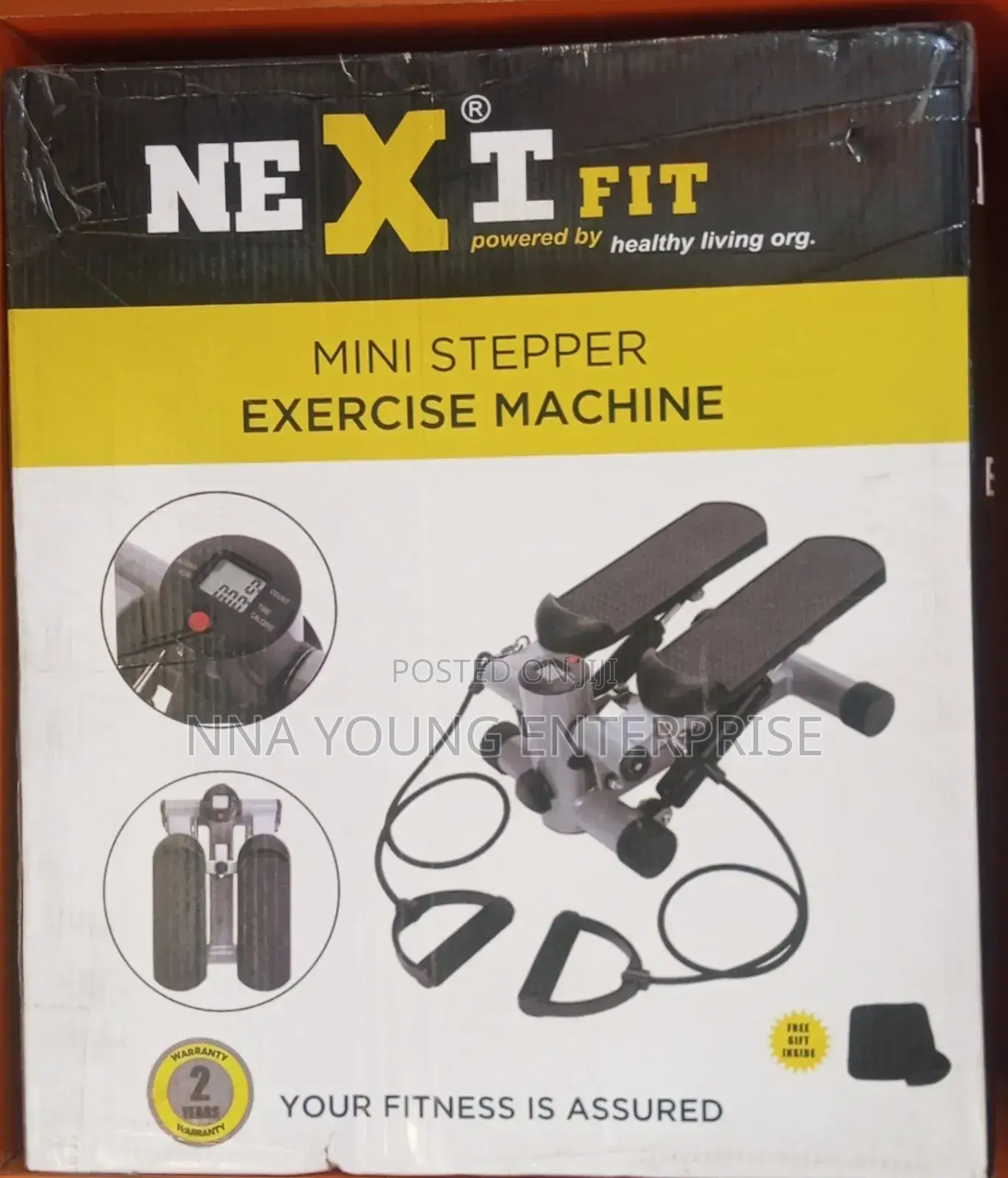 Mini Stepper With Rope