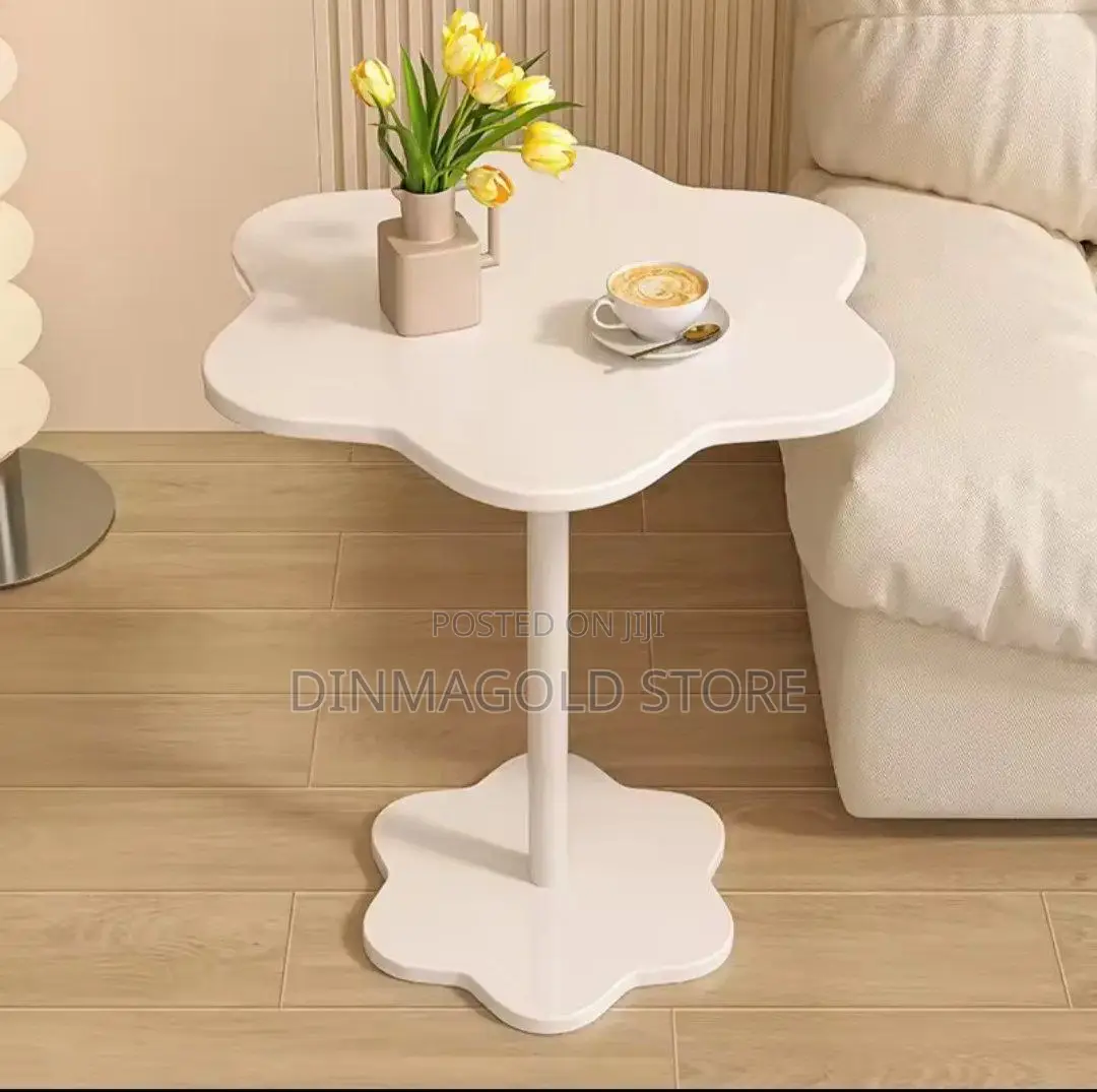Luxury Style Wooden Faux Marble Side Stool
