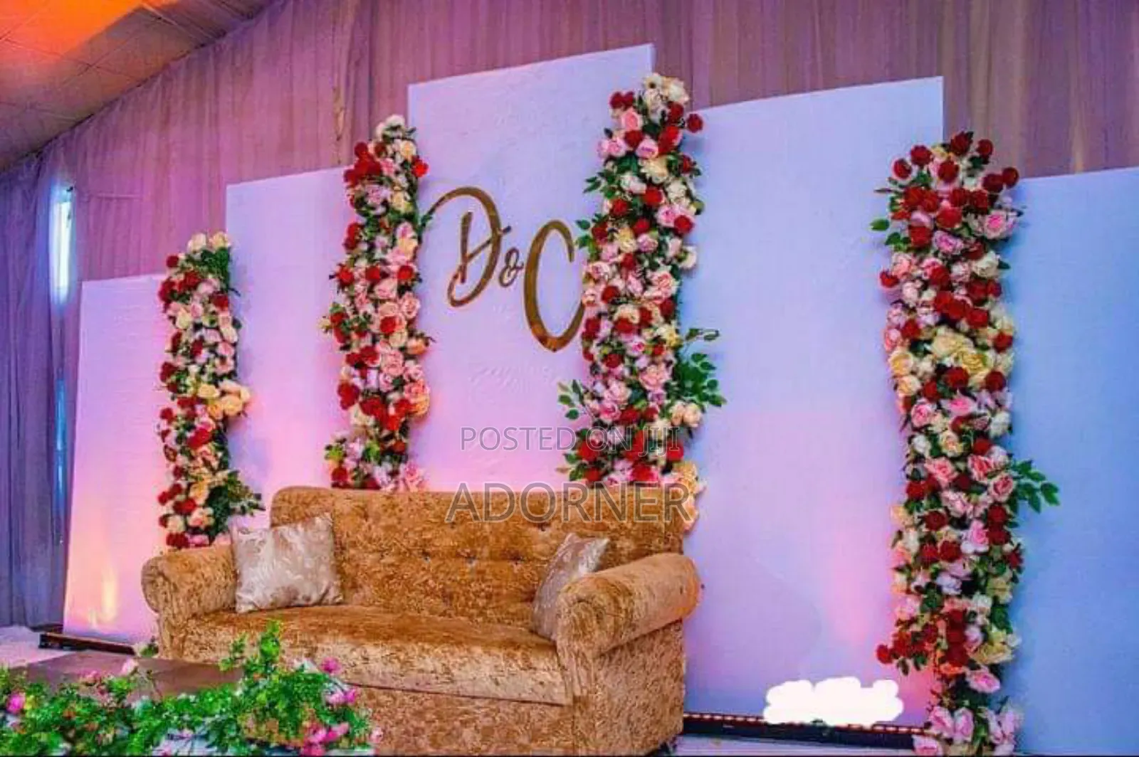 Decorations Backdrops and Picture Area