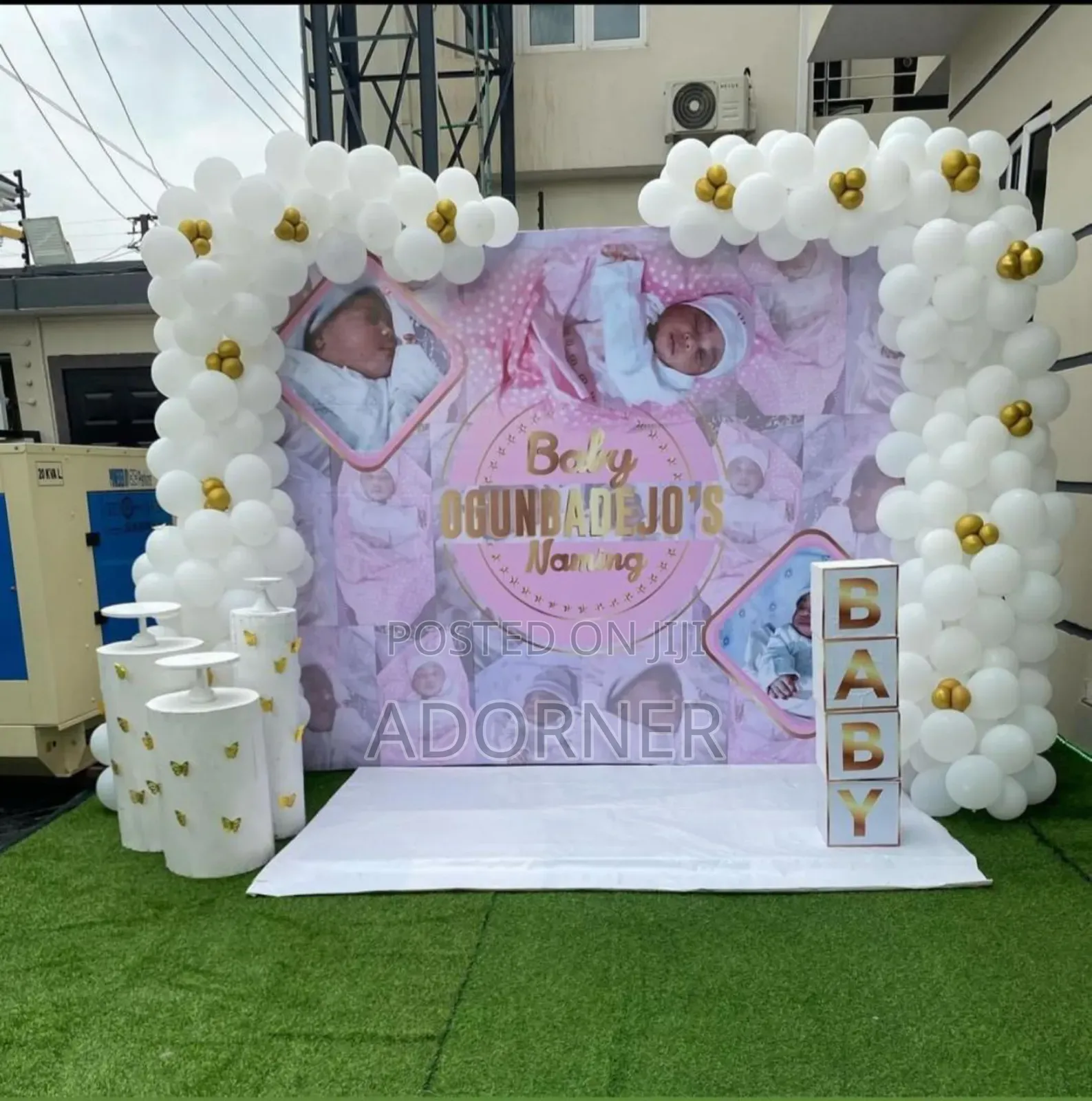 Decorations Backdrops and Picture Area