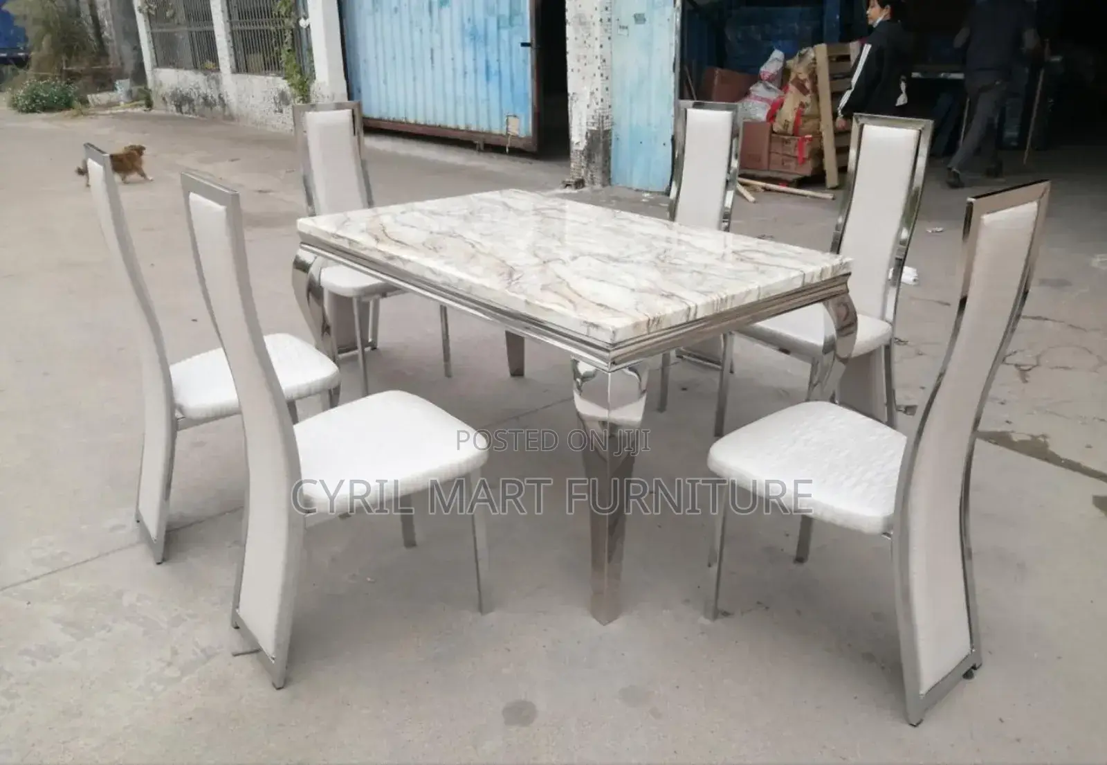 Turkish Marble Dining Table Six Seater