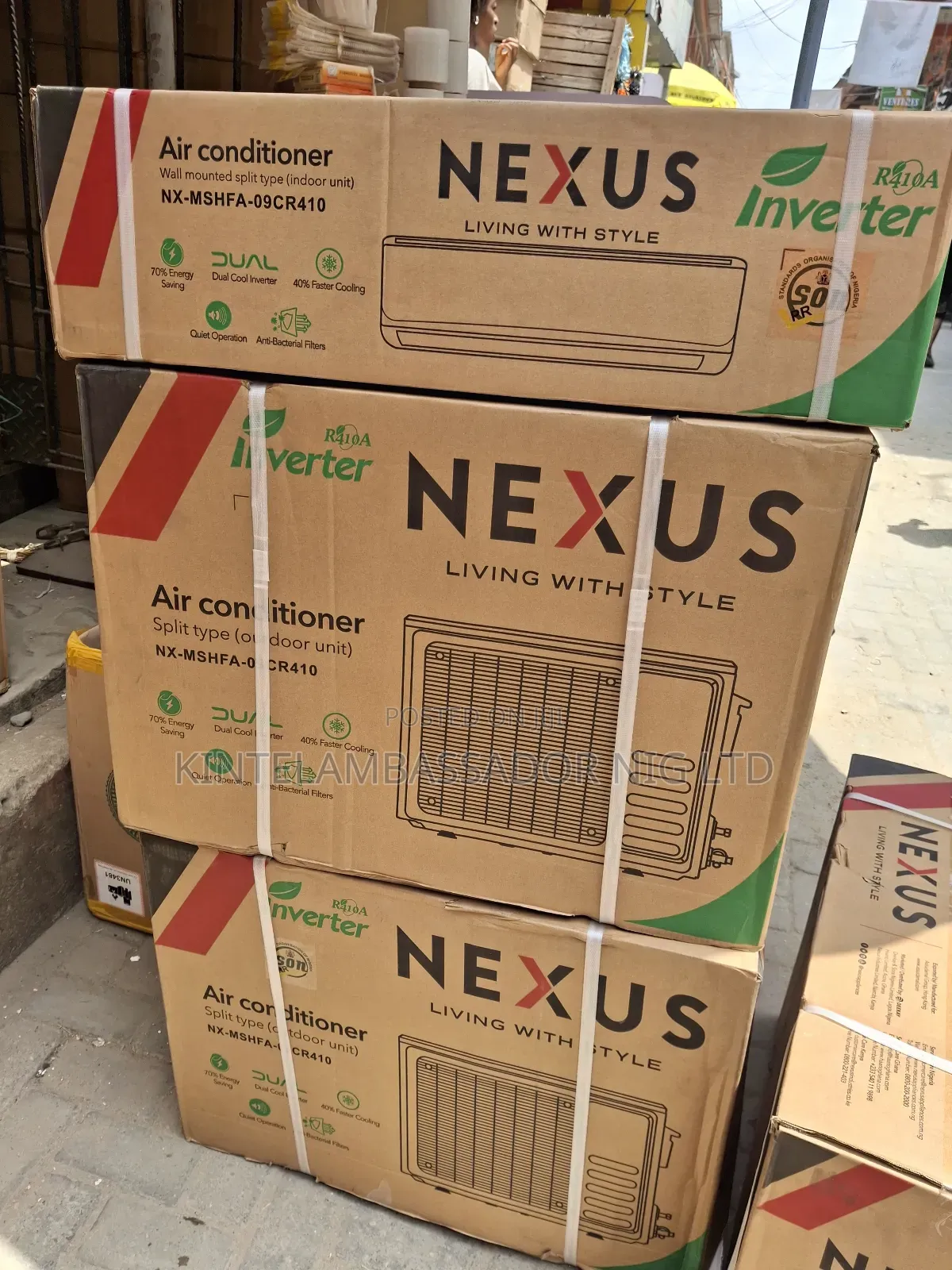 Nexus 1HP Inverter Air Condition With Kits