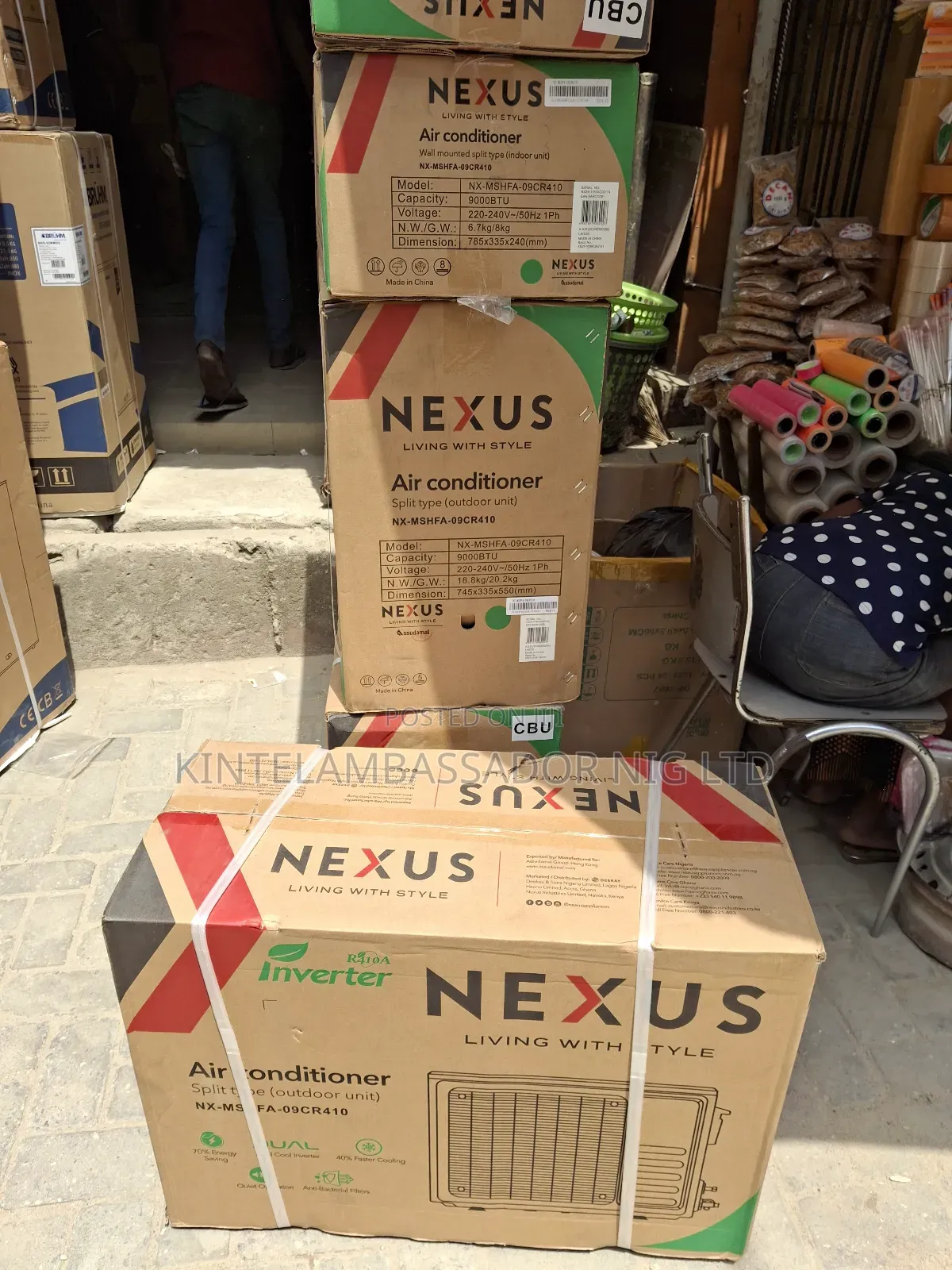 Nexus 1HP Inverter Air Condition With Kits