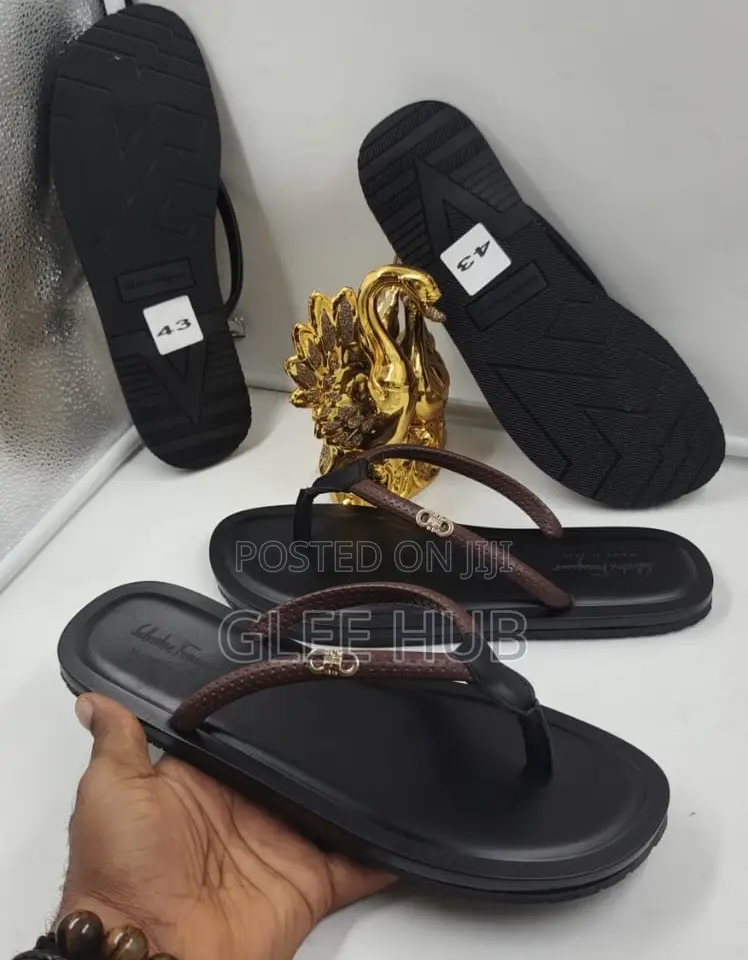 Sleek Ferragamo Slides