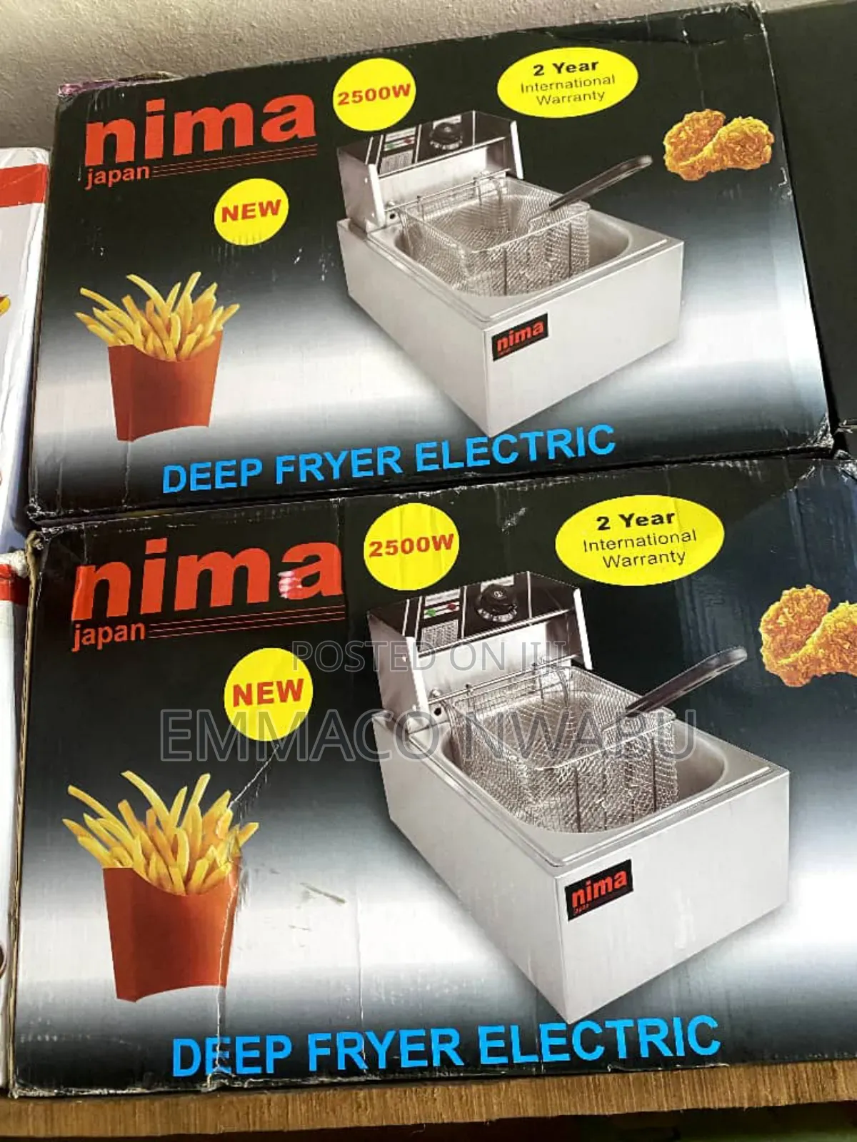 NIMA {Japan} 6 Litres Electric Deep Fryer