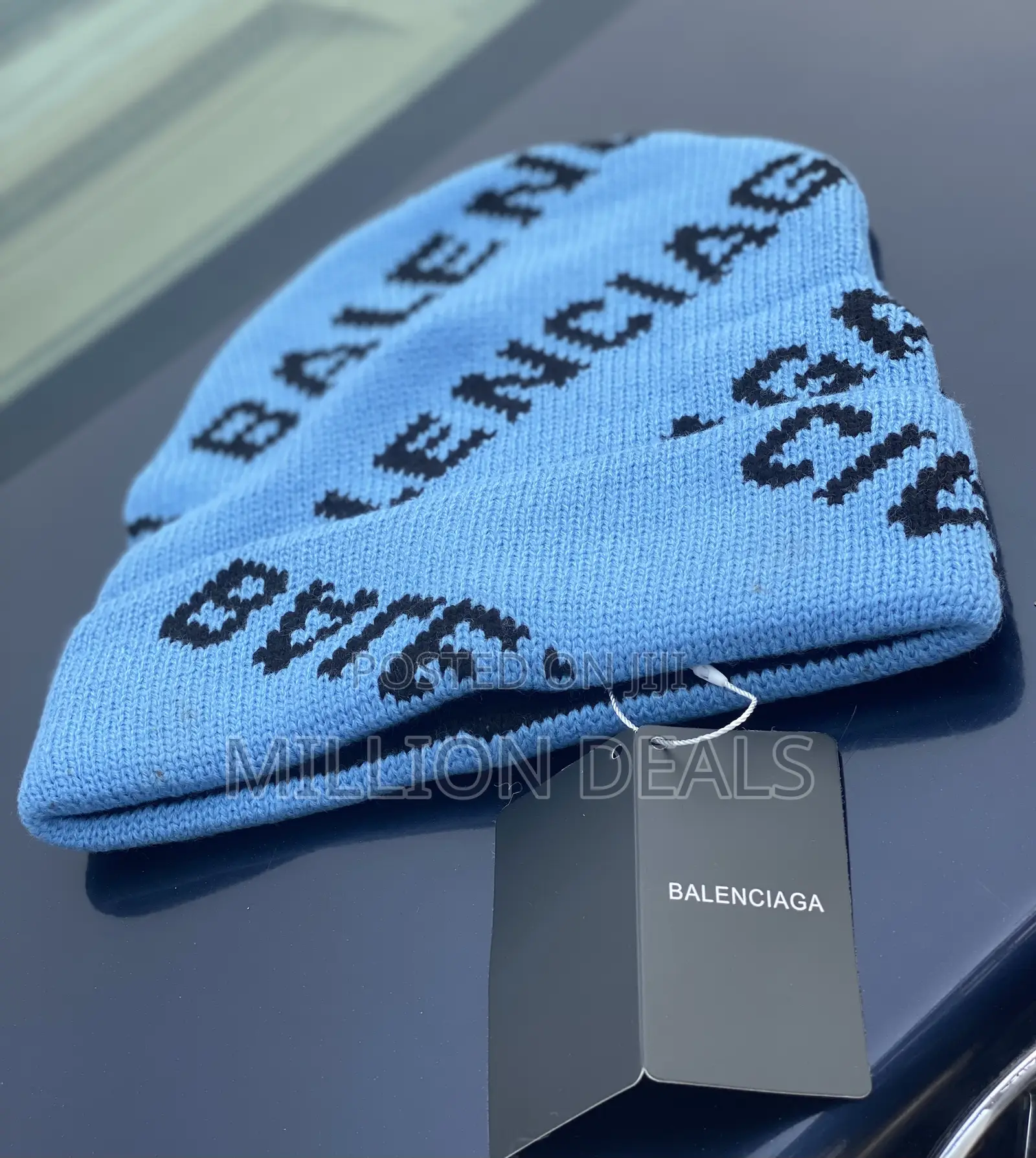 Stylish Classic Beanie Headwarmer Cap Blue