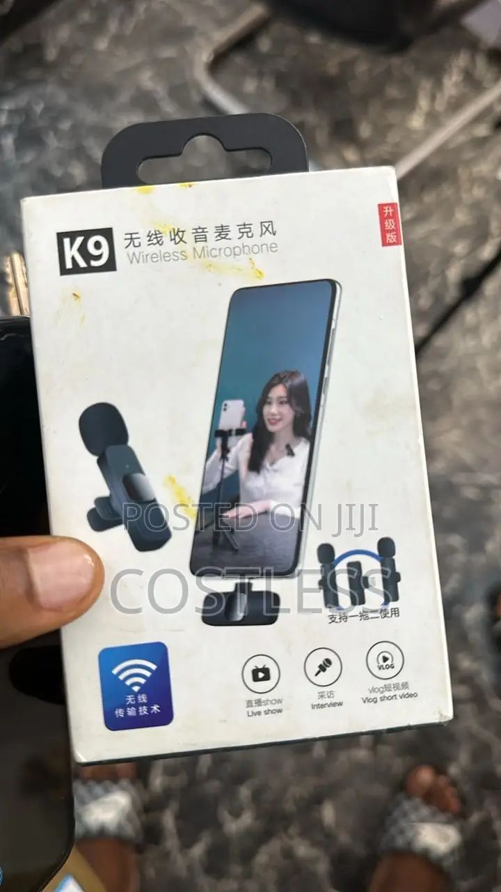Wireless Lavalier Dual Microphone for Android -Plug Play