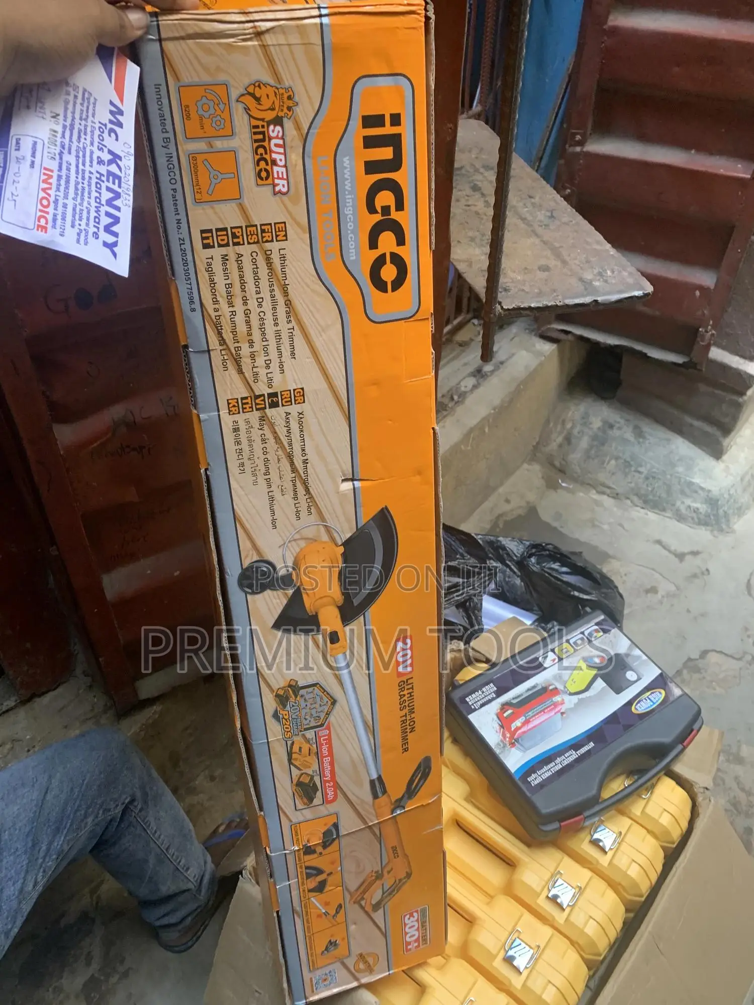 Ingco Original Cordless Brush Cutter