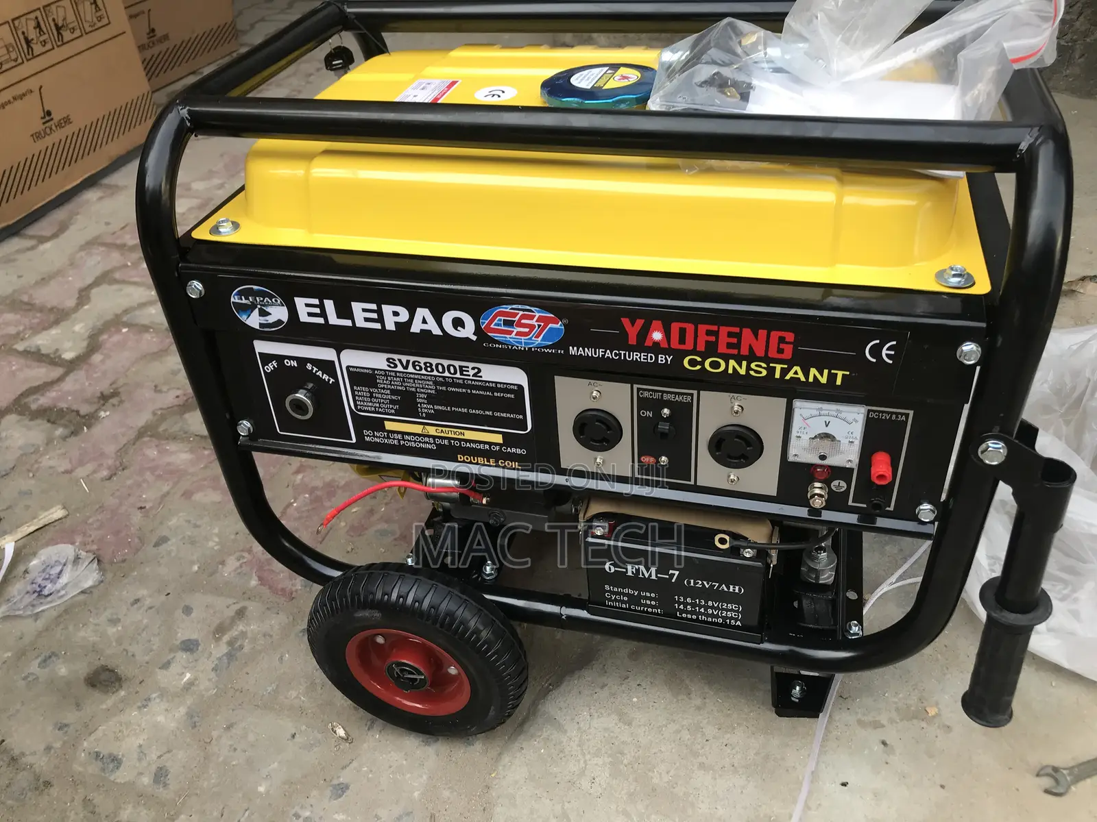 Constant Elepaq 6800E2 Key Starter Generator