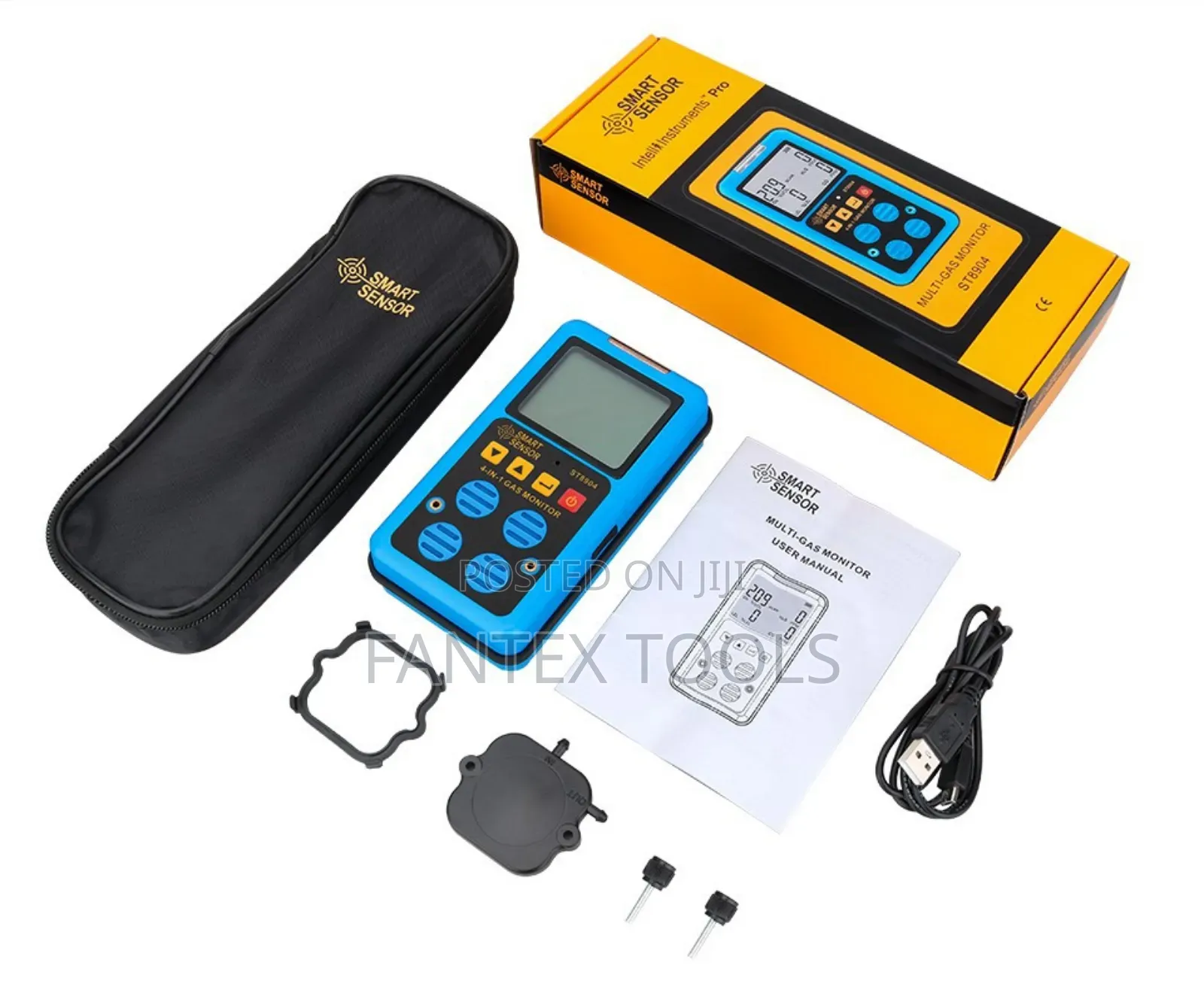 Gas Detector (Multifunction 4 In 1).