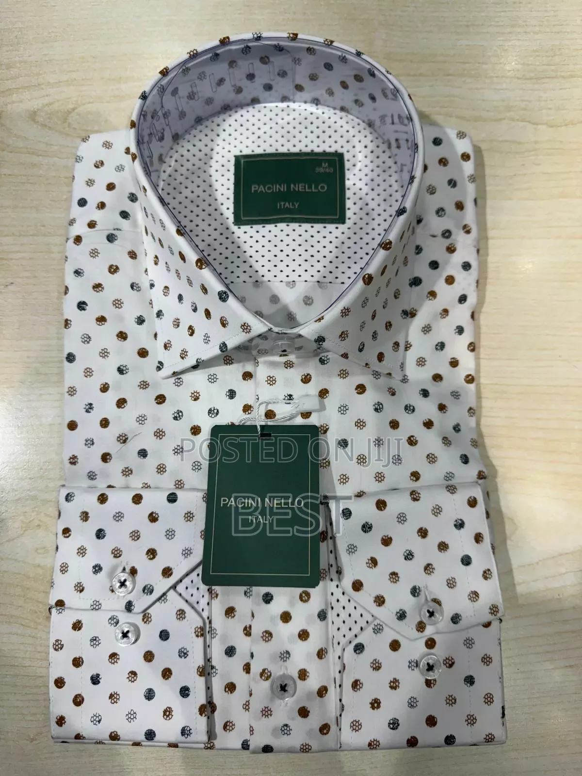 Dotted Patterned Italian Shirts