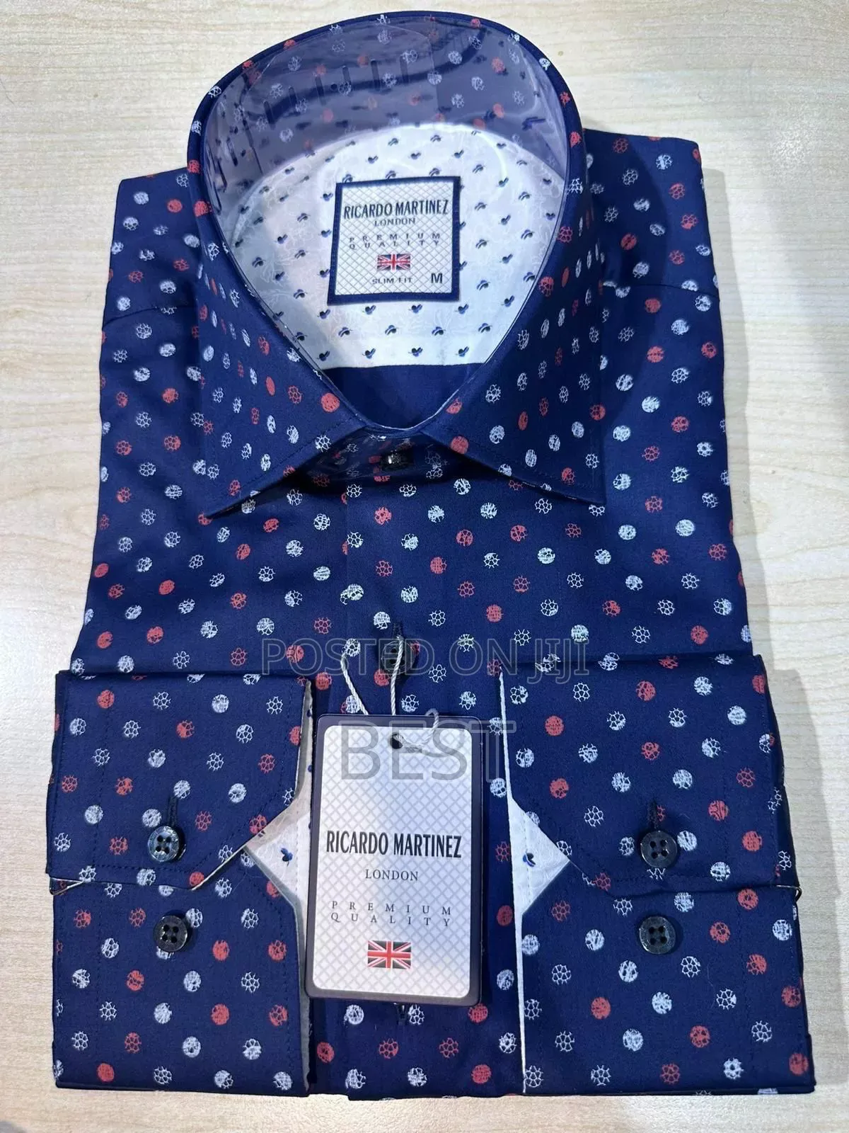 Dotted Patterned Italian Shirts