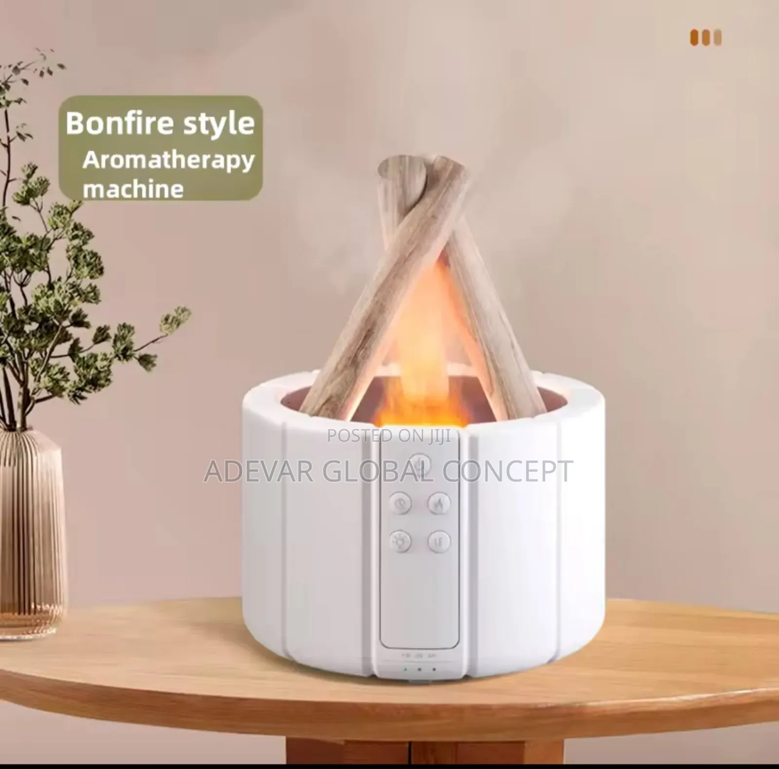 Bonfire Aromatherapy Diffuser Humidifier Flame Air Purifier