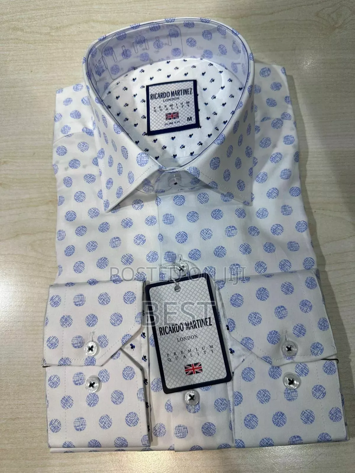 Dotted Patterned Italian Shirts