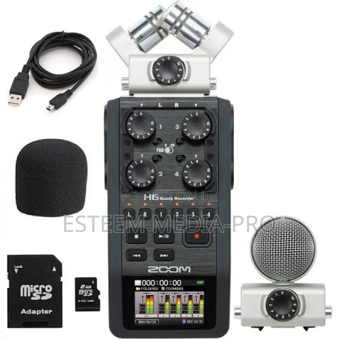 Zoom H6 Professional Audio Recorder
