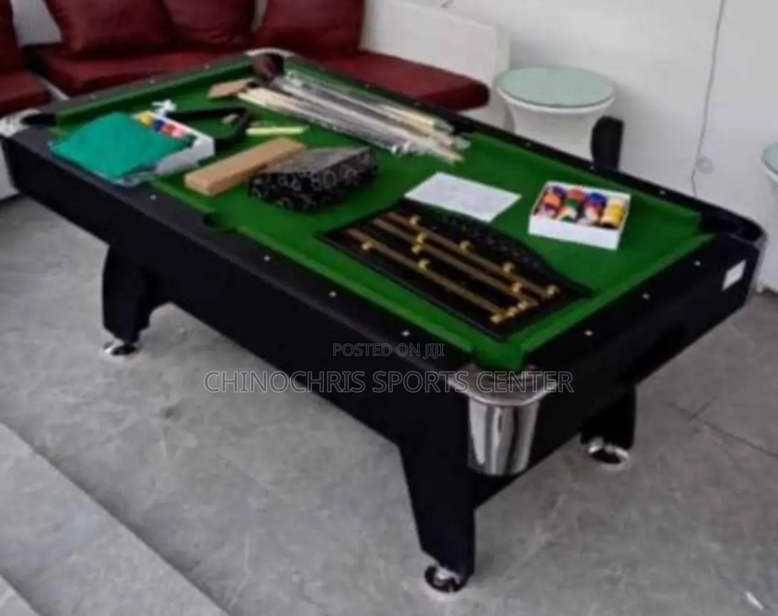 7ft Snooker Board With Full Accessories