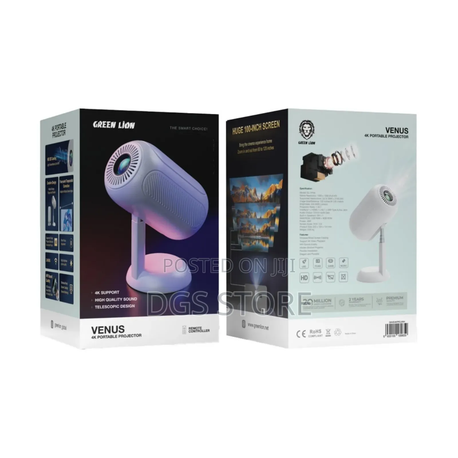 Green Lion Venus Portable Projector