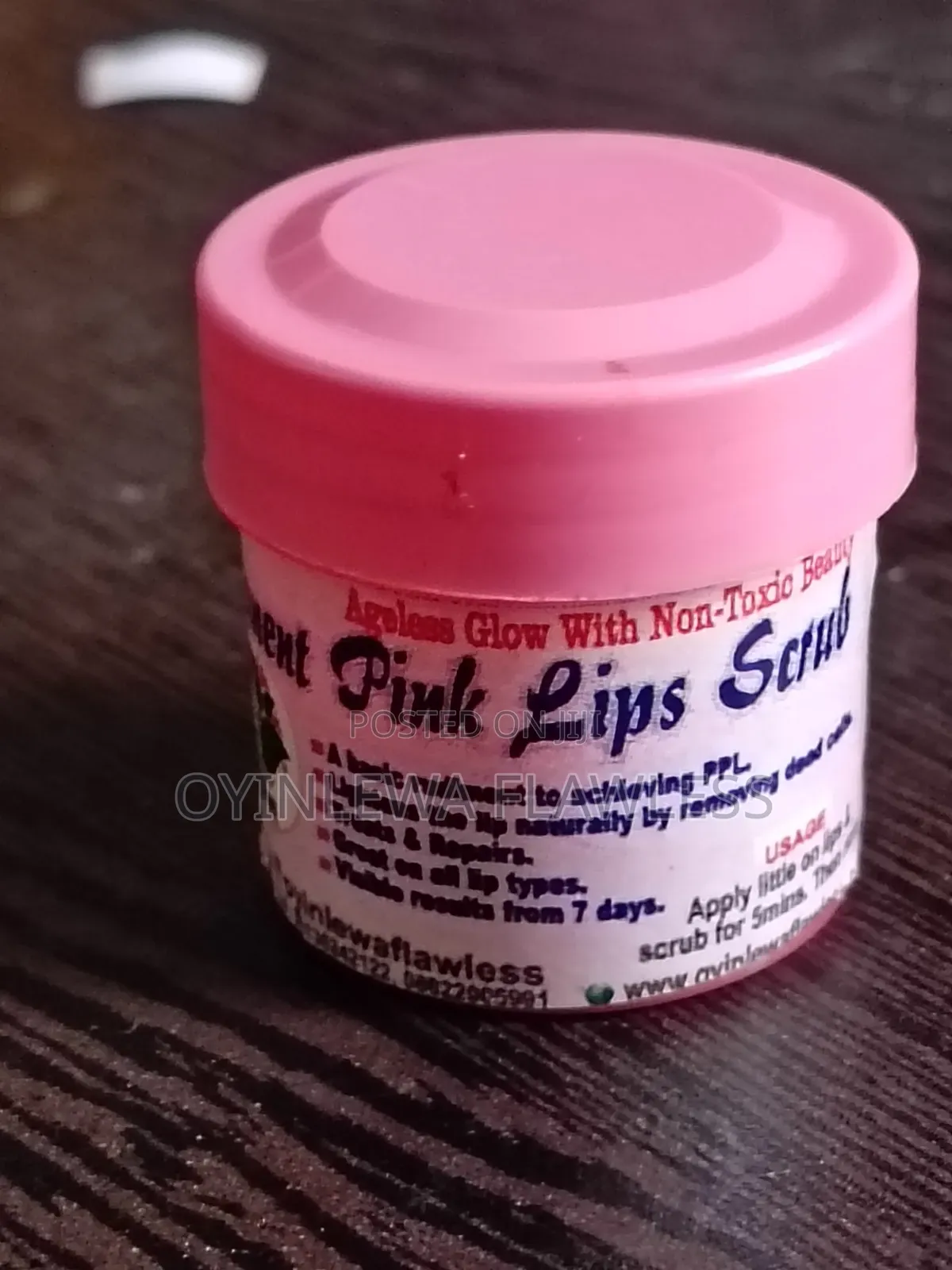 Pink Lips Scrub Balm