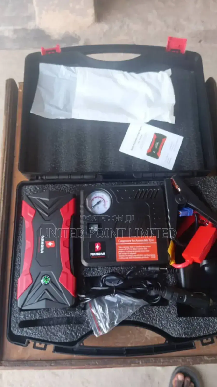 99800mah Car Jump Starter Tyre Pump Power Bank