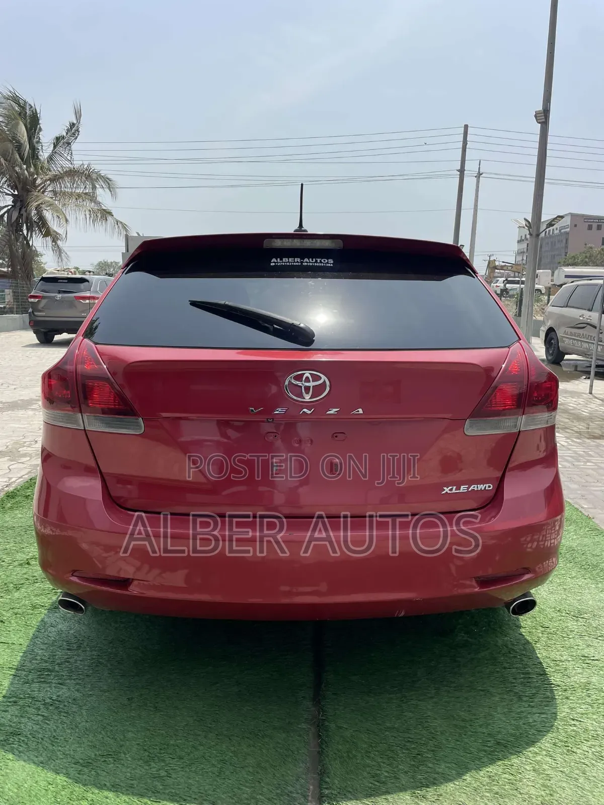 Toyota Venza XLE AWD V6 2013 Red