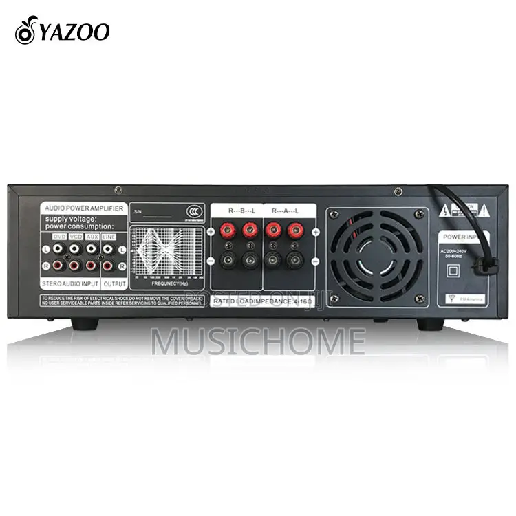 Bluetooth Amplifier With 4pcs of Wall Mount Speakers