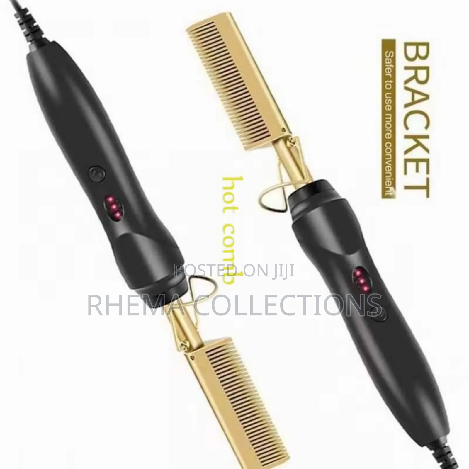 Hot Comb Hair Straightener/Electric Heating Straighten Comb