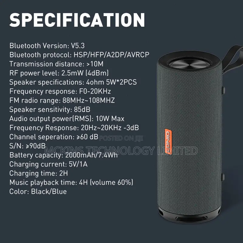 LDNIO BTS13 Mini Waterproof Portable Speaker