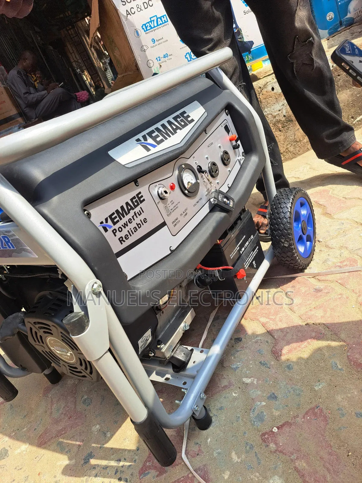 12kva Original Kemage Petrol Remote Control Generator 100%