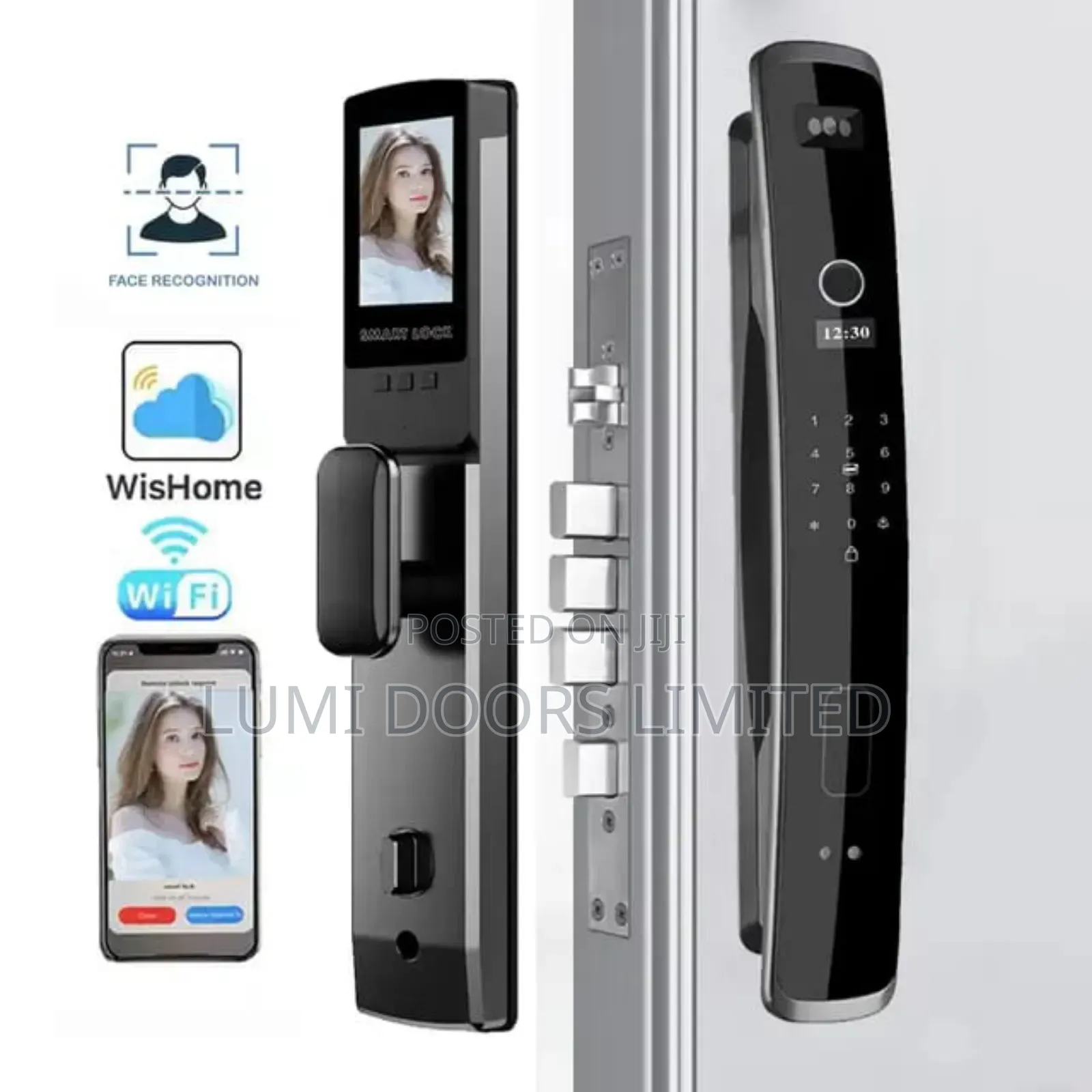 Face Recognition Smartlock , Connect to Your Phone