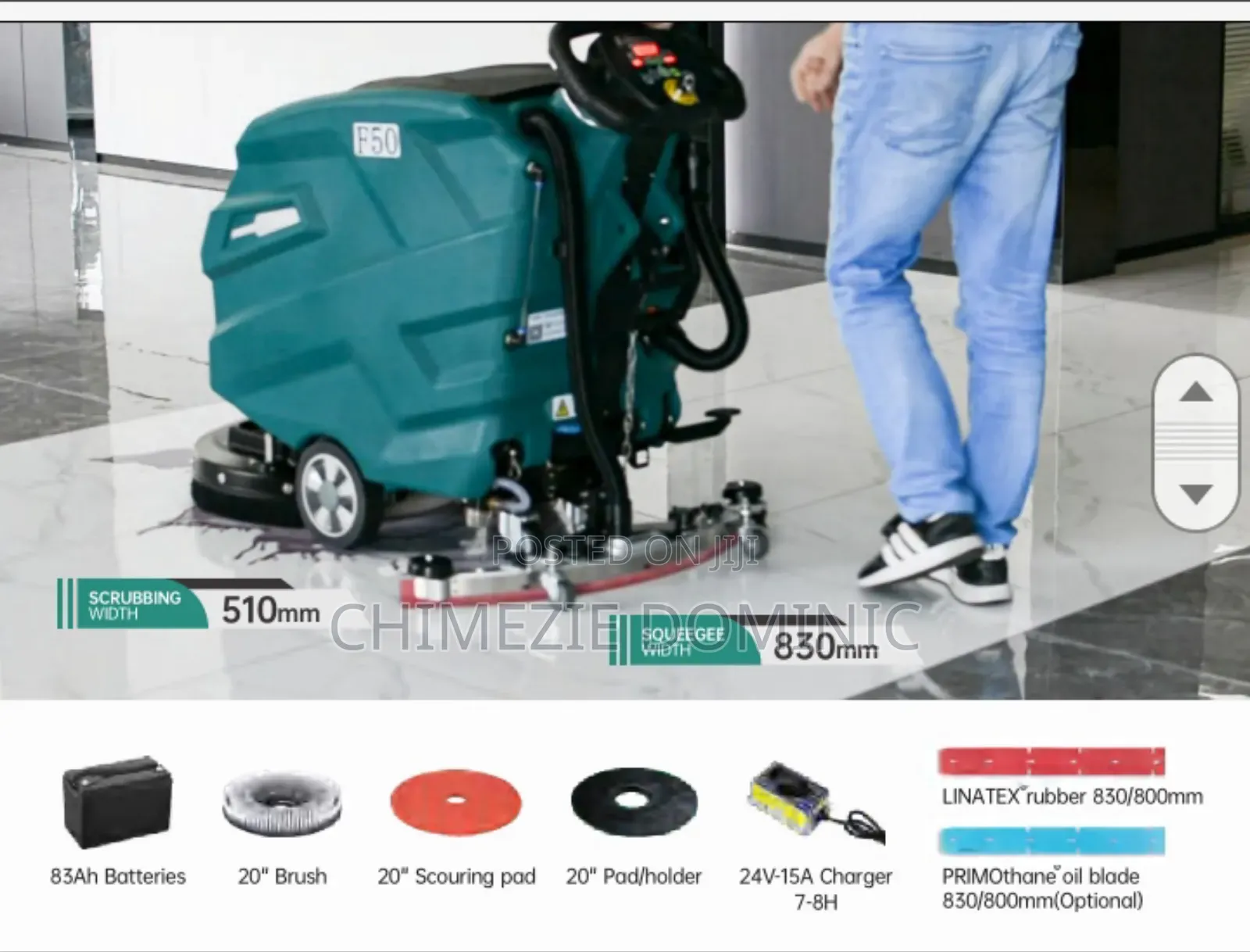 Automatic Floor Scrubber and Dryer