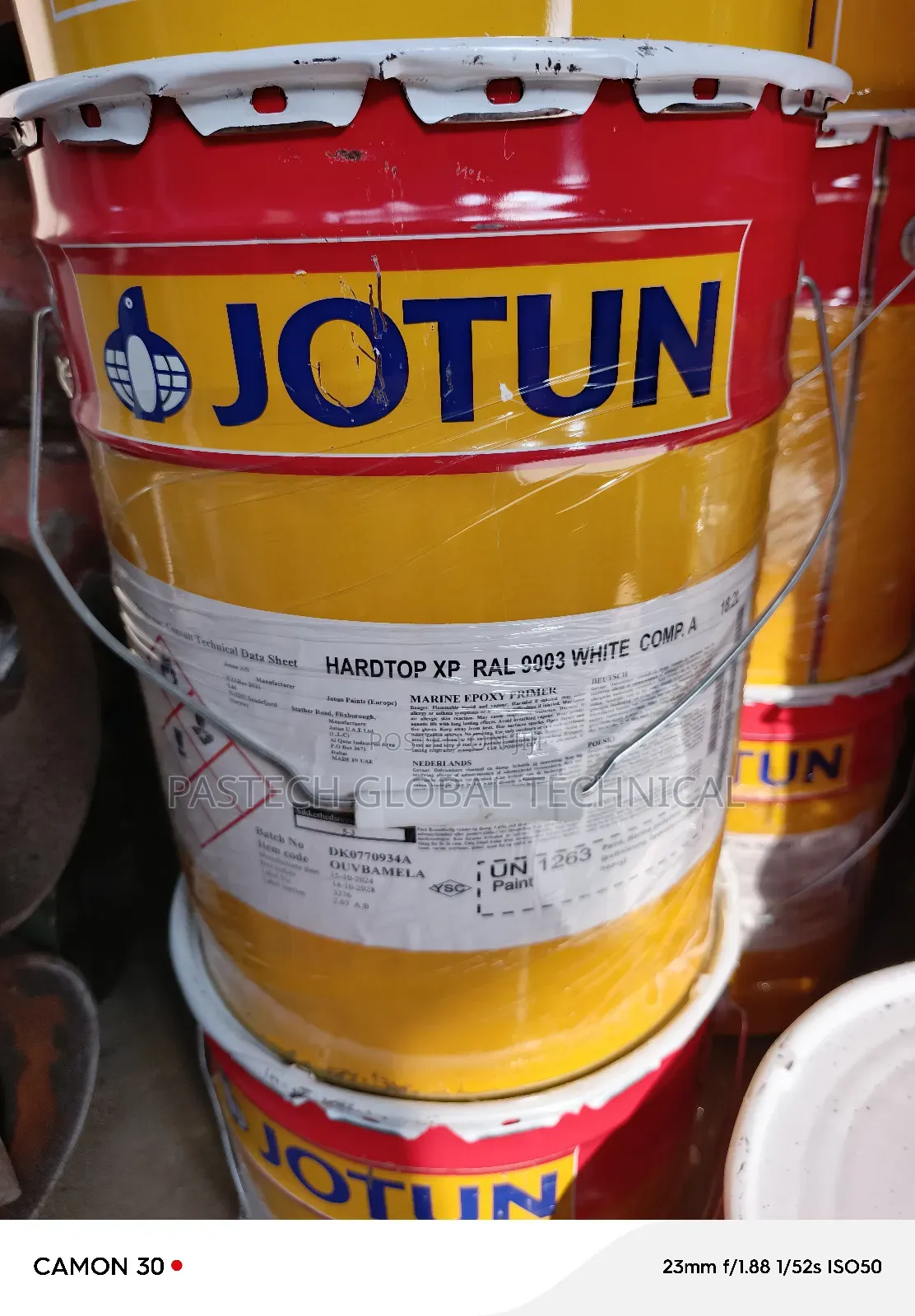 Jotun Hardtop XP RAL 9003 White Comp a/B (20L)