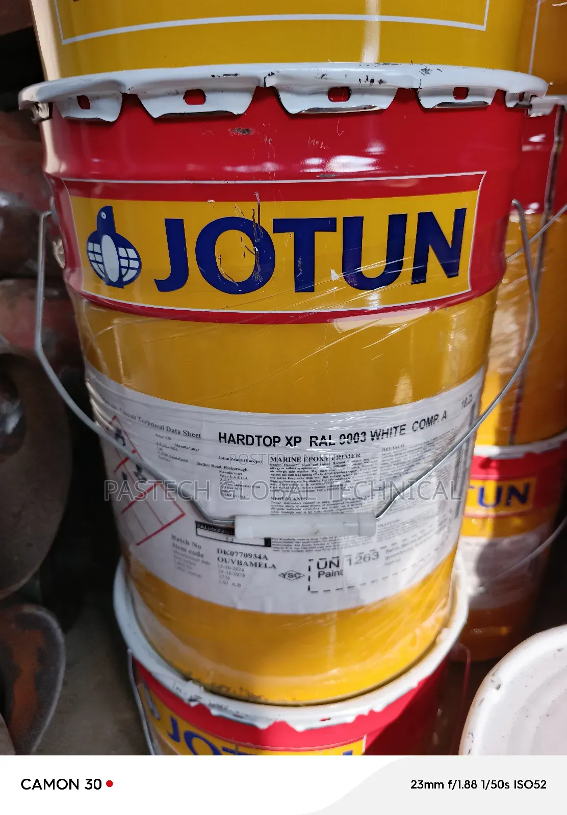 Jotun Hardtop XP RAL 9003 White Comp a/B (20L)