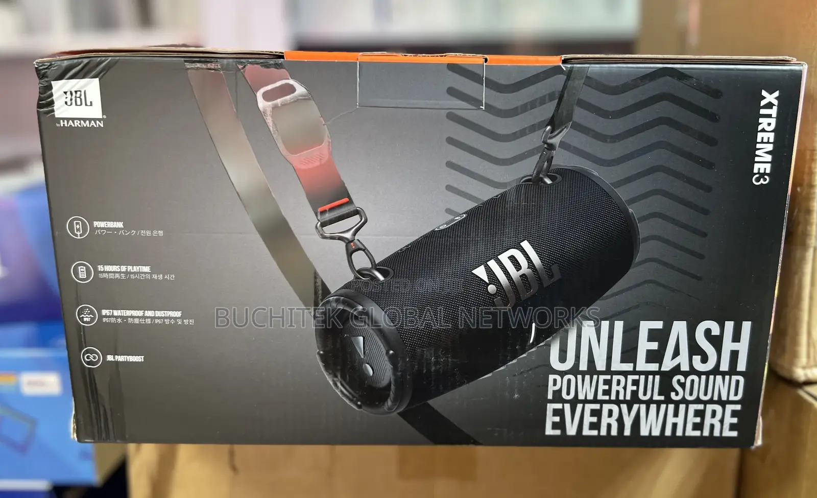 JBL Xtreme 3 Portable Bluetooth Speaker.