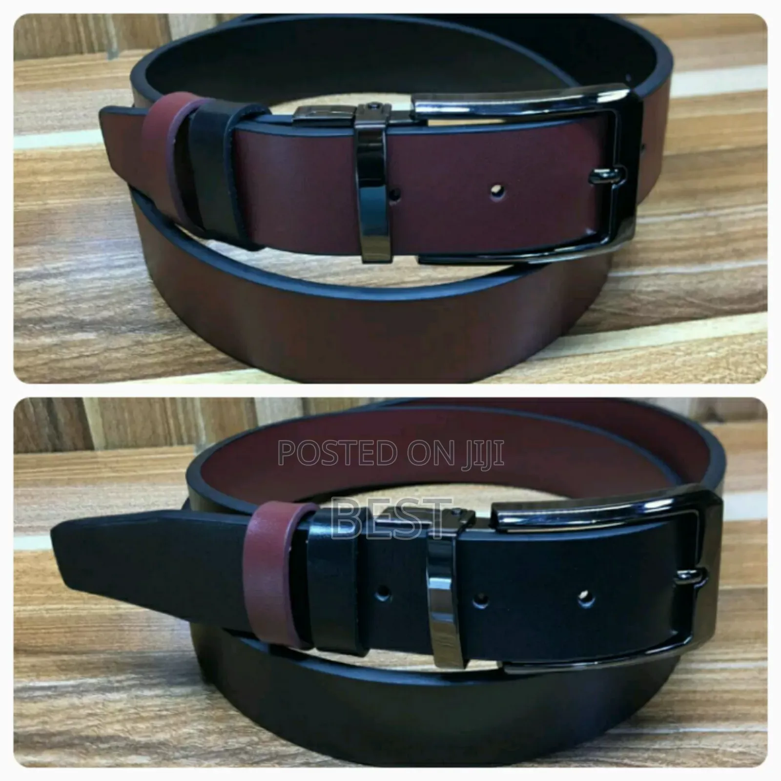 Pure Leather Italian 2 Face Quality Belt