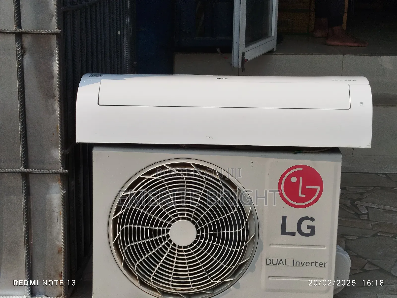LG Duel Inverter 1.5 Hp Wit Gass