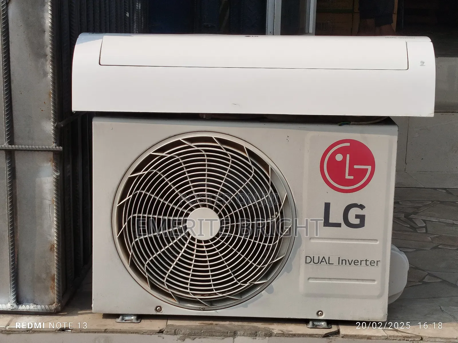 LG Duel Inverter 1.5 Hp Wit Gass