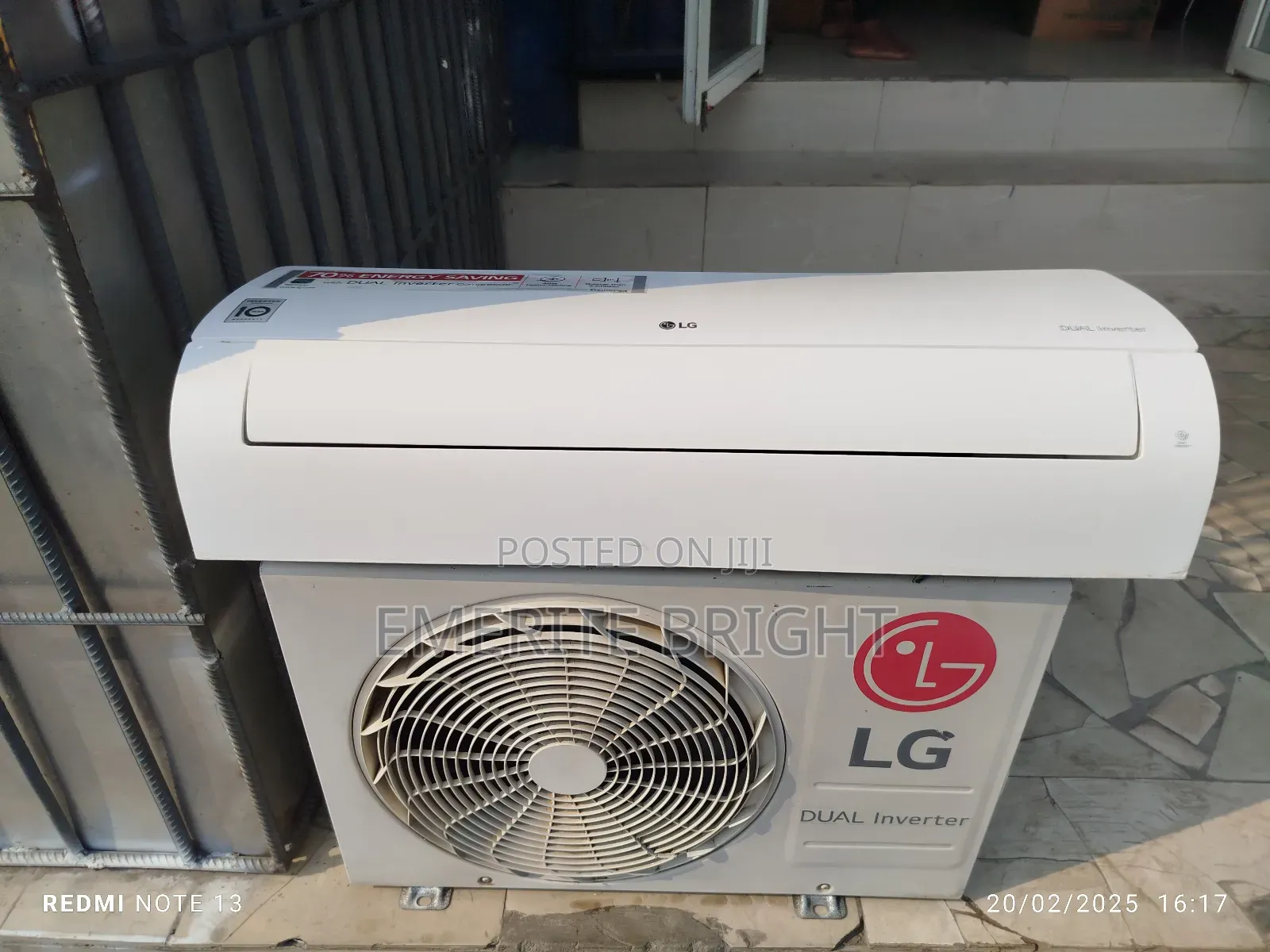 LG Duel Inverter 1.5 Hp Wit Gass