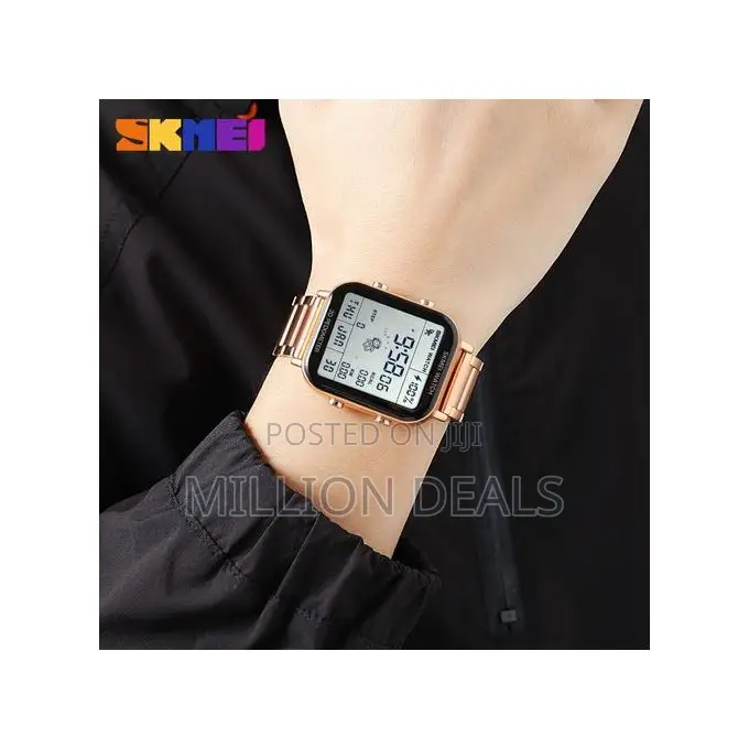 Rose Gold Unique Men's Wrist Watch Speedometer