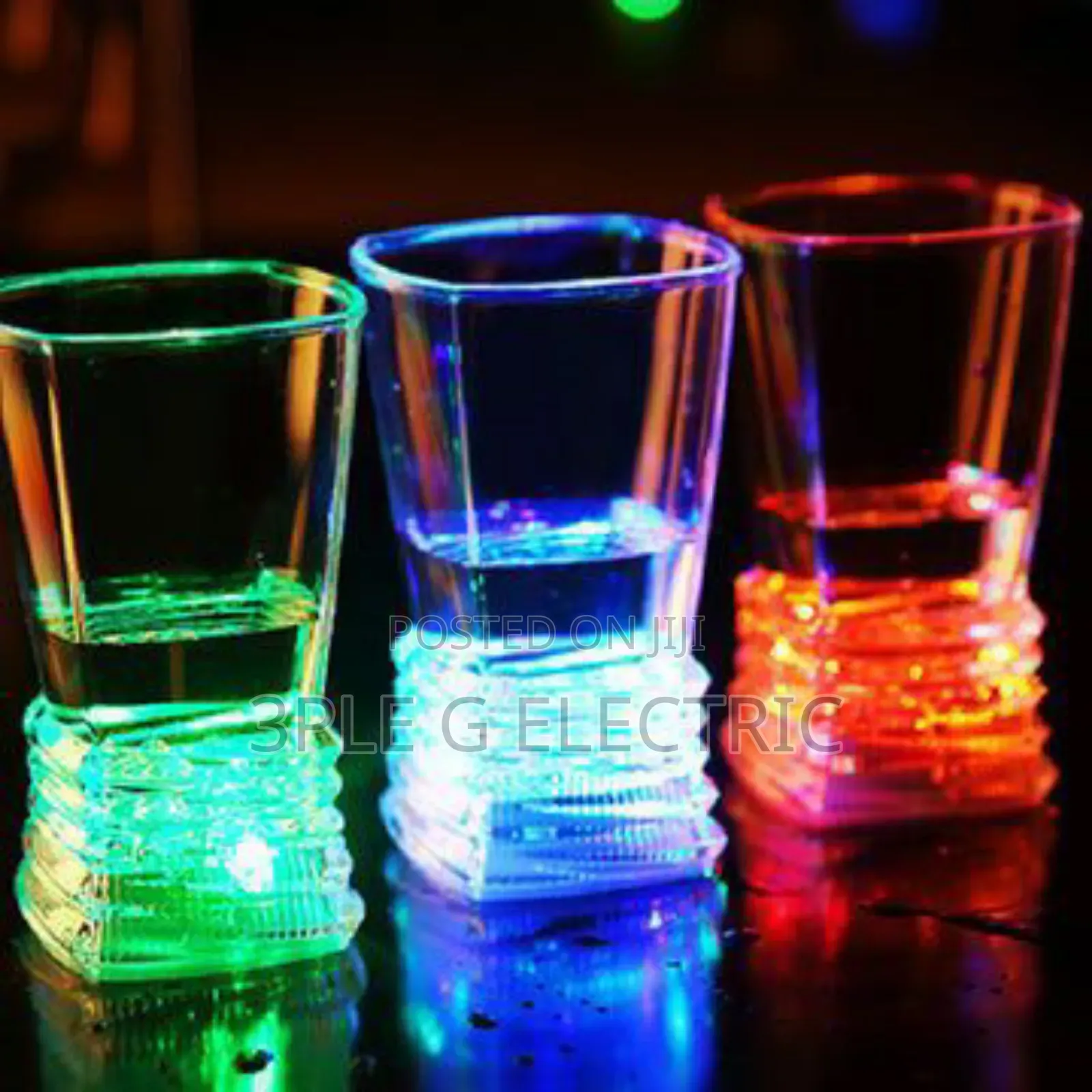 Mable Colourful Led Flashing Whiskey Drink Cup for Party