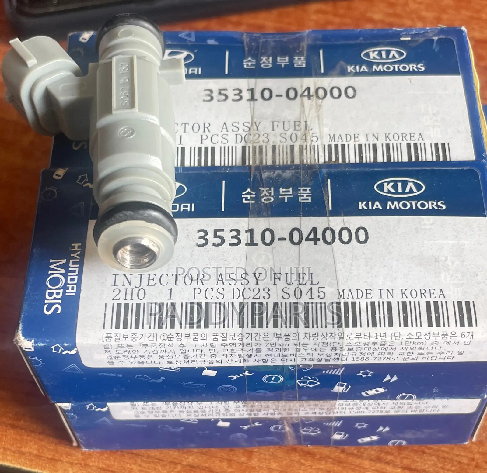 Kia Picanto 2016 Fuel Injector Nozzle 35310-04000