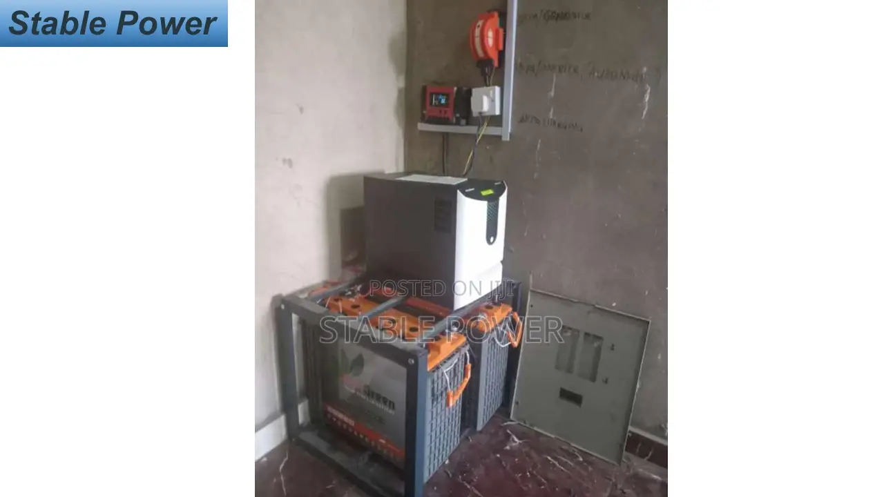 2kva 24v Instalation With Eco Green Batteries And Panels